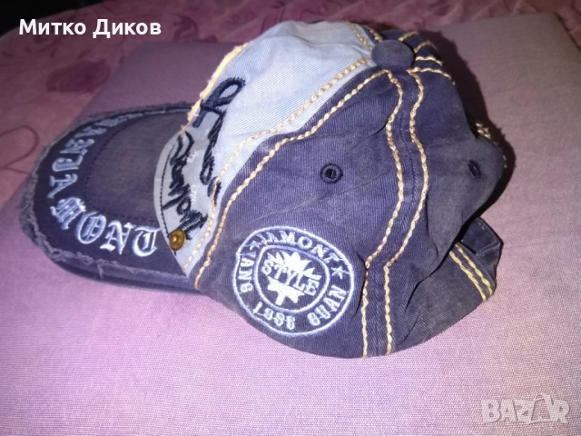 Jamont Style Looks Worn бейзболна шапка нова регулируема маркова , снимка 3 - Шапки - 51765888