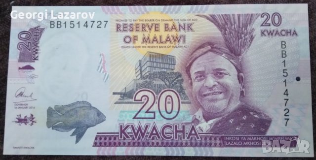 20 квача Малави 2016