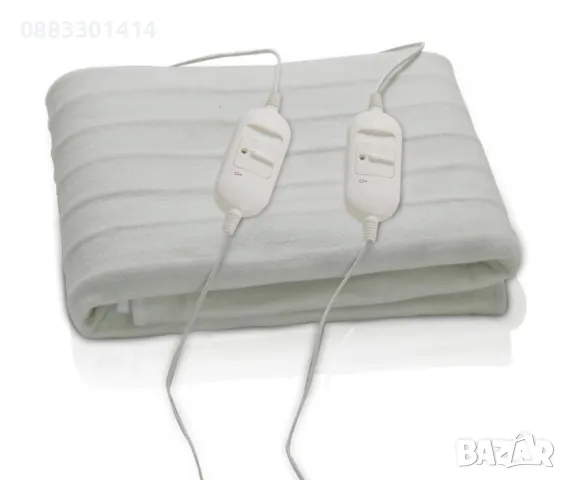 Електрическо одеяло 160х140см 60W, снимка 3 - Олекотени завивки и одеяла - 47577847