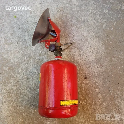 полска туристическа бутилка с печка