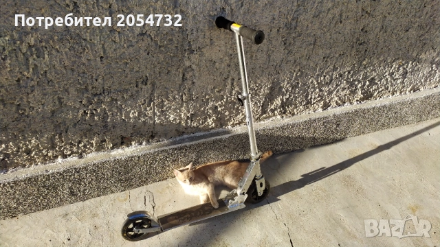 Сгъваема тротинетка с крачна спирачка, снимка 8 - Скейтборд, ховърборд, уейвборд - 51513925