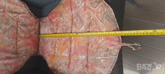 Седалки за стол ,червени и кафяви, снимка 7 - Градински мебели, декорация  - 32734678