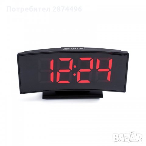 3621 Дигитален часовник за настолно ползване с големи светещи цифри, снимка 2 - Други стоки за дома - 35158906