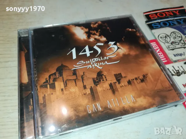 1453 CAN ATILLA Sultanlar Askina-ORIGINAL CD-ВНОС GERMANY 2702251822, снимка 5 - CD дискове - 49304428