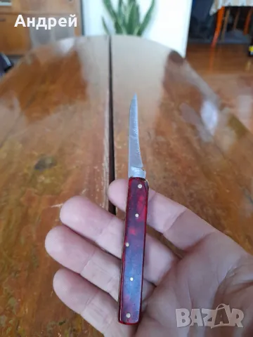 Стар джобен нож,ножче,ножка #87, снимка 6 - Други ценни предмети - 48511230