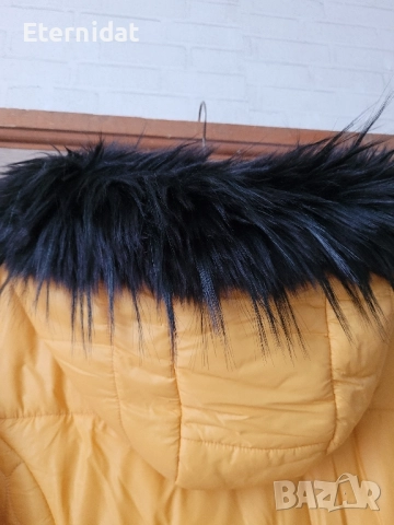 Зимно дълго яке с пъхена качулка Италия , снимка 8 - Якета - 51858101