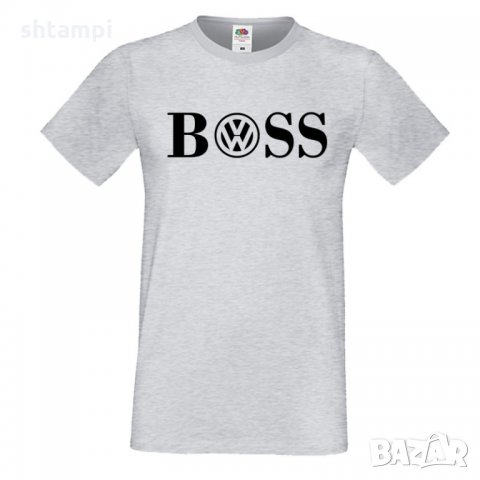 Мъжка тениска VW Volkswagen BOSS, снимка 3 - Тениски - 32834543
