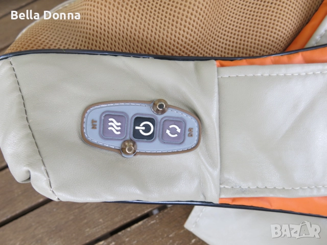 Масажна яка с инфрачервено загряване, снимка 2 - Масажори - 51951211