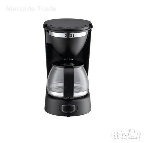 Електрическа кафемашина Mercado Trade, С подвижен филтър, 750мл, 650W