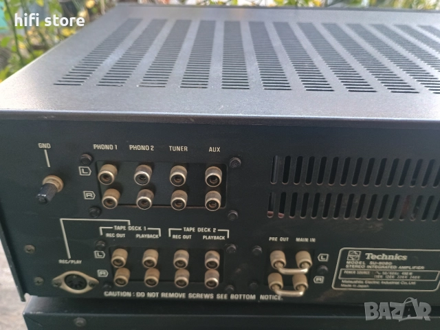 Technics SU 8080 , снимка 10 - Ресийвъри, усилватели, смесителни пултове - 52508867