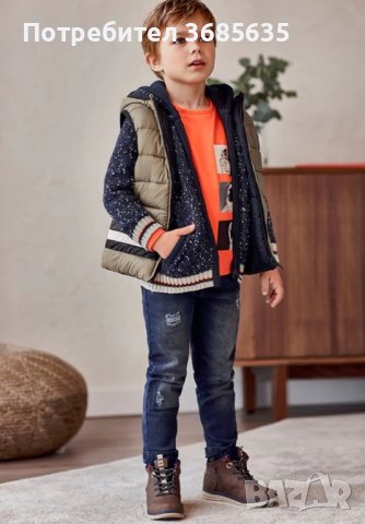 Елек с две лица за момче 6г. MAYORAL , снимка 4 - Детски якета и елеци - 43808588