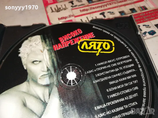 ВИСОКО НАПРЕЖЕНИЕ-ЛЯТО ЦД 2503251823, снимка 16 - CD дискове - 49636953