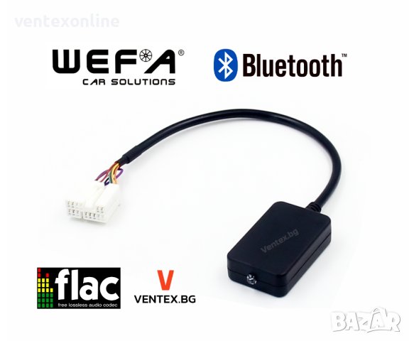 CD чейнджър Bluetooth за Honda 2002 - 2011 хонда блутут адаптер WEFA блутут за хонда радио Hi-Fi, снимка 1 - Аксесоари и консумативи - 43802382