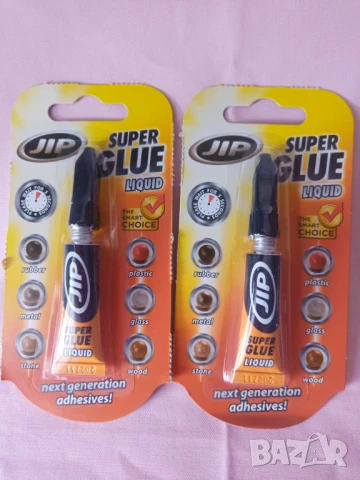 Секундно лепило Jip Super Glue 3 гр., снимка 1