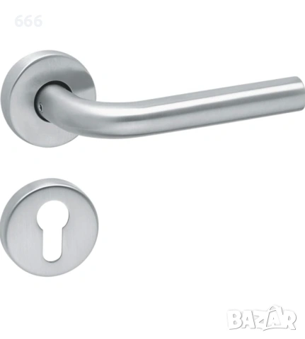 Комплект дръжки за интериорни врати - L-модел - 49.320.01, снимка 2 - Други стоки за дома - 53610115