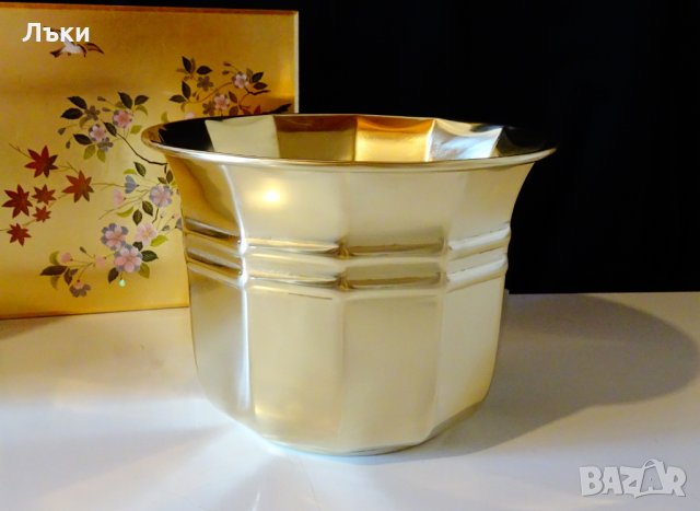 Месингова шампаниера,ледарка 3.5 л. , снимка 5 - Антикварни и старинни предмети - 27147518