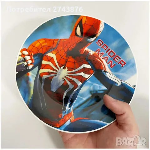Детски порцеланов комплект за хранене от 3 части - Спайдермен , снимка 9 - Чинии - 47823858