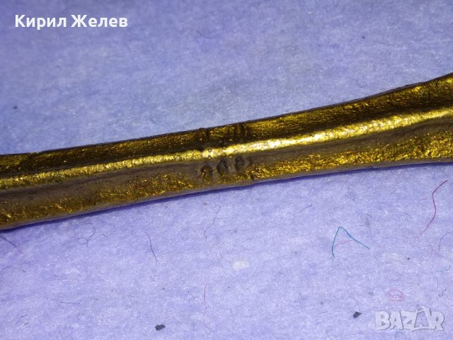 Стара ОГРОМНА КОЛЕКЦИОНЕРСКА ДЕКОРАТИВНА БРОНЗОВА ЛЪЖИЦА За ТЕМАТИЧЕН РЕТРО ИНТЕРИОР УКРАСА 42761, снимка 4 - Декорация за дома - 43919166