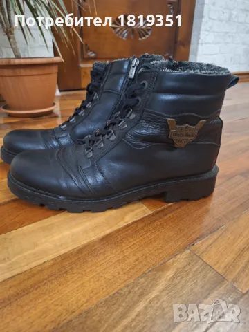 Мъжки боти от естествена кожа 
