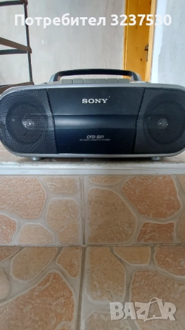 Радио касетофон сони