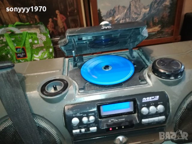 JVC-BOOMBOX+JVC ORIGINAL REMOTE CONTROL 0602231850, снимка 4 - Радиокасетофони, транзистори - 39579090