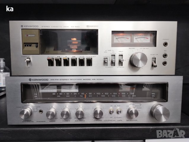 Kenwood KR-3090 ресивър + Kenwood KX-620 дек, снимка 3 - Ресийвъри, усилватели, смесителни пултове - 43293609