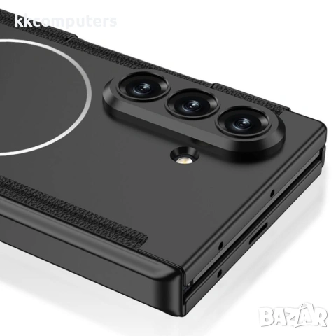 GKK магнитен калъф с протектор и двойна магнитна панта за Samsung Galaxy Z TriFold 5G, снимка 9 - Калъфи, кейсове - 53451256