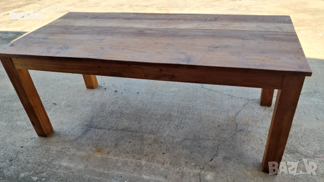 Маса трапезна масив №67, снимка 3 - Маси - 52232410