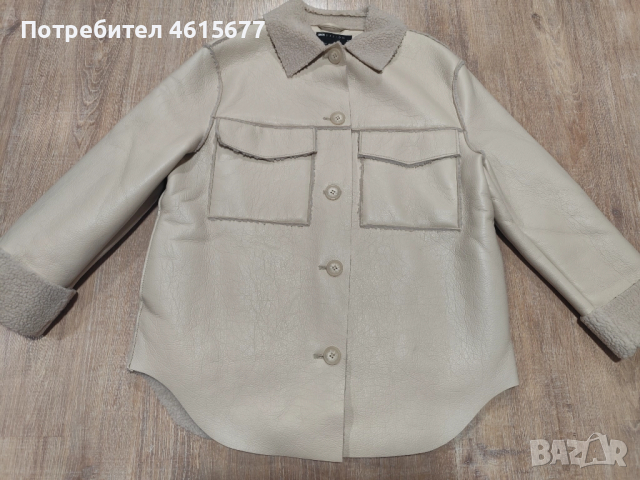 ново кожено яке на Asos, снимка 6 - Якета - 51966490