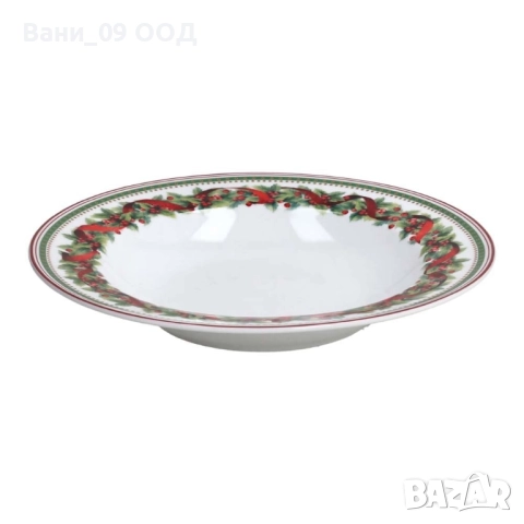 18ч Красив коледен сервиз, снимка 4 - Сервизи - 51901172