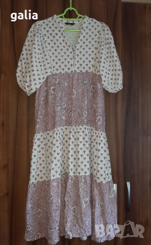 Дълга рокля Max- размер 40, снимка 2 - Рокли - 51663362