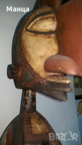 Фигура Нимба от племето Бага, снимка 11 - Антикварни и старинни предмети - 28621357