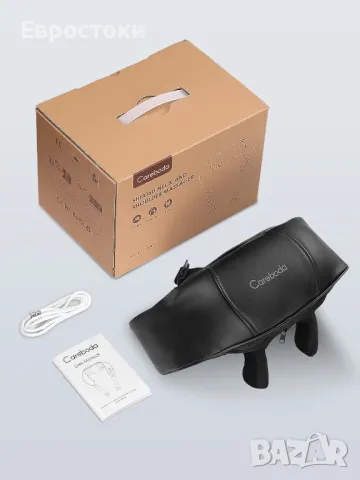 Careboda Безжичен акумулаторен шиацу масажор за гръб и врата, снимка 7 - Масажори - 48524937