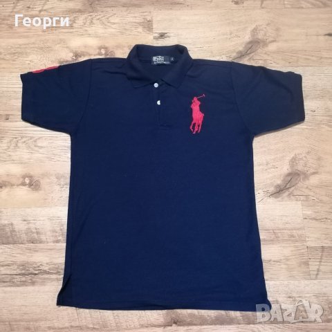 Мъжка тениска с якичка Polo Ralph Lauren Размер L, снимка 1 - Тениски - 40038438