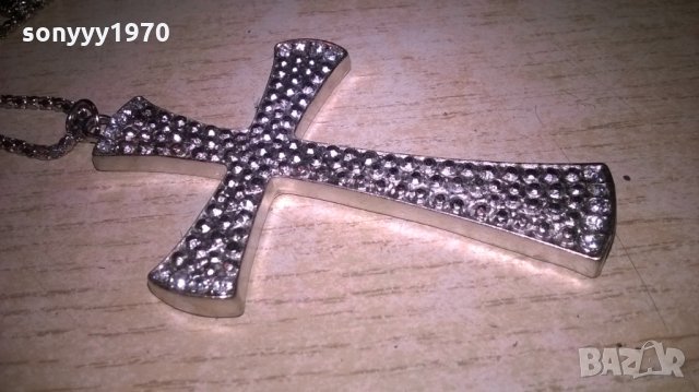 кръстче-метално със синджир за врата-7х5см, снимка 8 - Колекции - 26329525