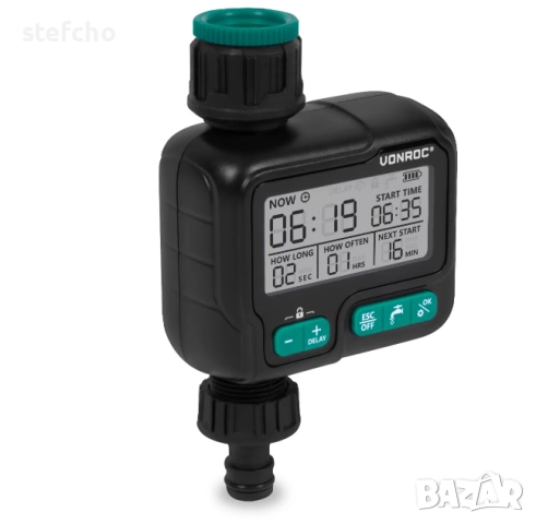 Водомер и механичен таймер за вода КОМПЛЕКТ, снимка 4 - Градинска техника - 52288284