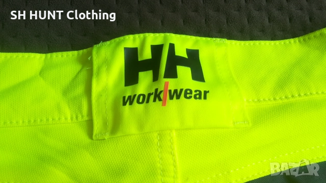 HELLY HANSEN 77472 Hi Vis Construction Stretch Work размер 52 / L работен панталон W4-420, снимка 4 - Панталони - 52075324