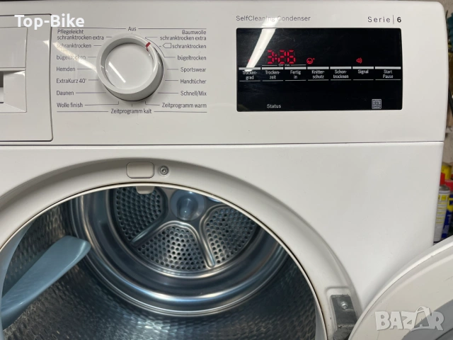Сушилня Bosch Serie 6 A++ 8кг, снимка 4 - Сушилни - 53451891