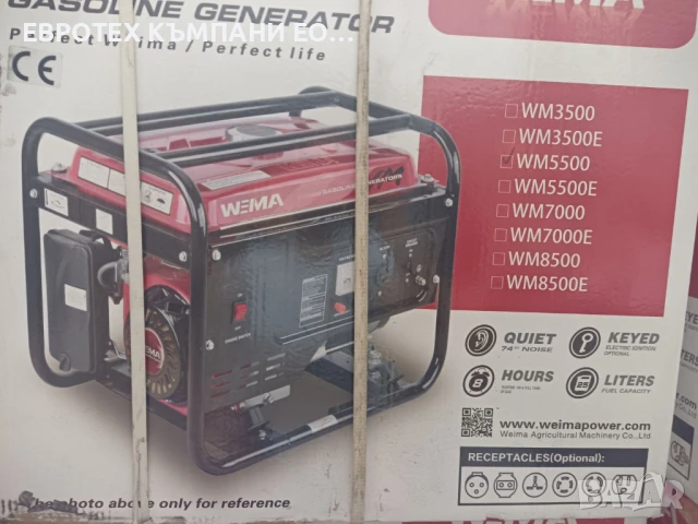 Нови Генератори за ток от 3Kw до 5,5Kw, снимка 12 - Други машини и части - 50710384