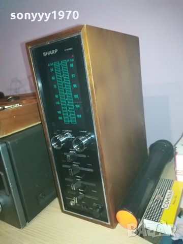 SHARP-RETRO RECEIVER-АНТИК, снимка 7 - Ресийвъри, усилватели, смесителни пултове - 28502900