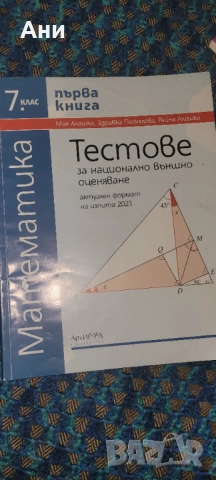 Пробни изпити по Математика,сборници, снимка 1
