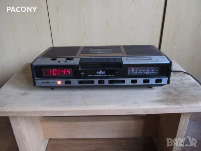 СТЕРЕОКАСЕТОФОН - РАДИОЧАСОВНИК, снимка 2 - Тонколони - 49420915