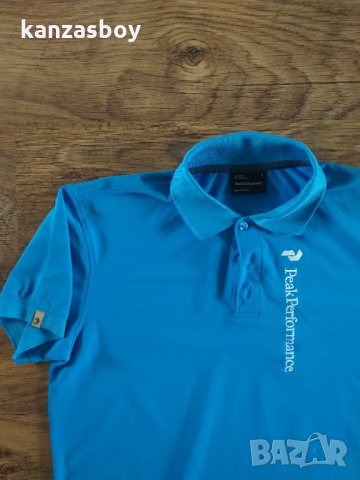 peak performance g tech pique  - страхотна мъжка тениска КАТО НОВА, снимка 7 - Тениски - 32536189