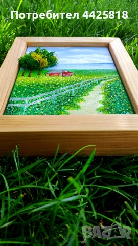 Картина със скандинавски мъх , снимка 4 - Пана - 53219559