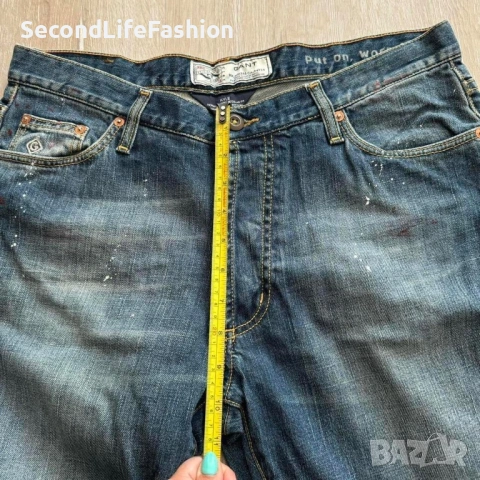 Мъжки дънки GANT Rugged Kyle, размер W32 L34 оригинални, снимка 3 - Дънки - 53010949