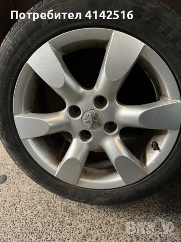 Джанти за Пежо 4 108 16, снимка 2 - Гуми и джанти - 52793872