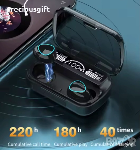 Безжични Bluetooth Слушалки, снимка 5 - Bluetooth слушалки - 50319127