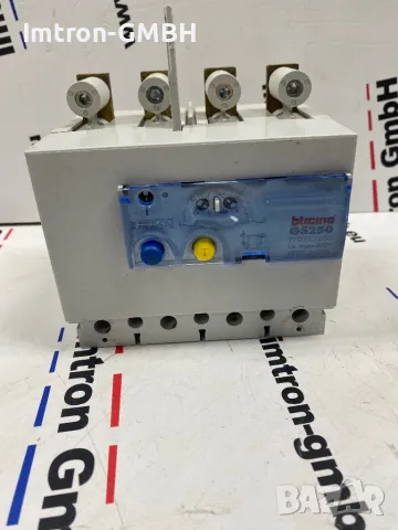 BTicino GS250 дефектно токова MA/MH/ML/MS250 - In=250A Idn=0,03-3A