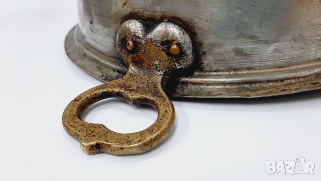 Старинна медна тава 1932, маркировки(9.3), снимка 8 - Антикварни и старинни предмети - 43603724