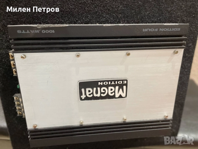 Subwoofer Magnat BS30 с усилвател Magnat, снимка 4 - Ресийвъри, усилватели, смесителни пултове - 51706625